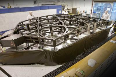 Webb Telescope's Backplane Center Section