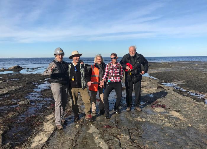 Co-authors in the field