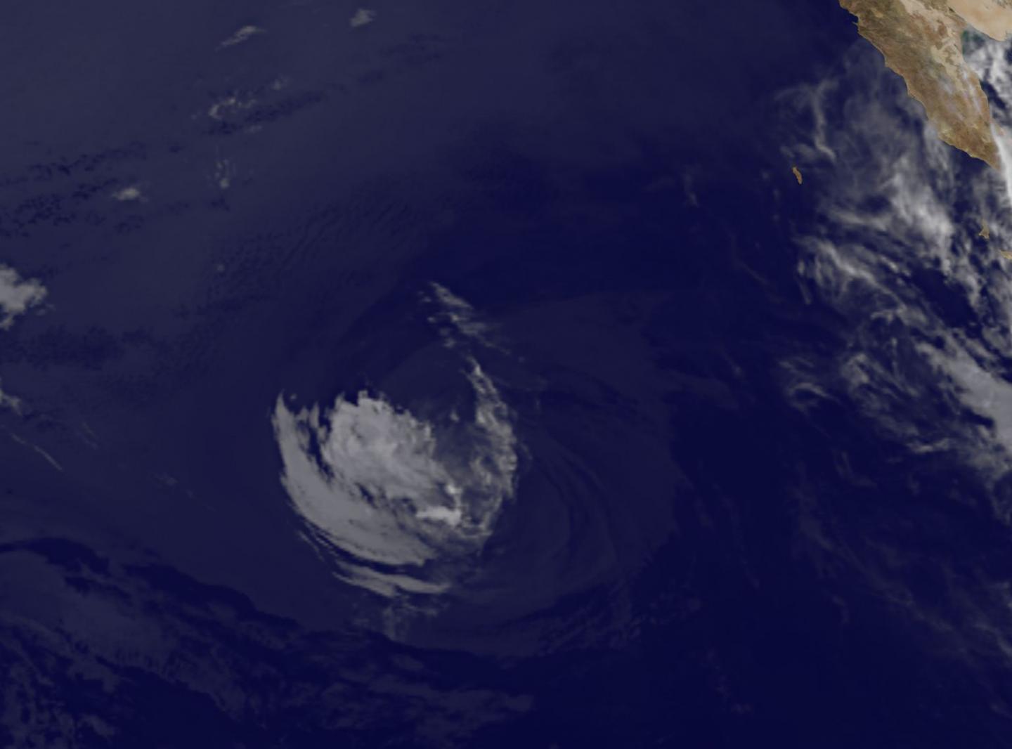 GOES-West Image of Frank