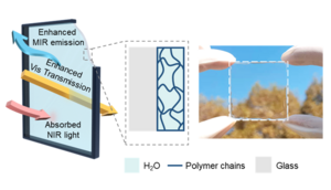 Hydrogel glass: a novel glass design for energy saving in buildings