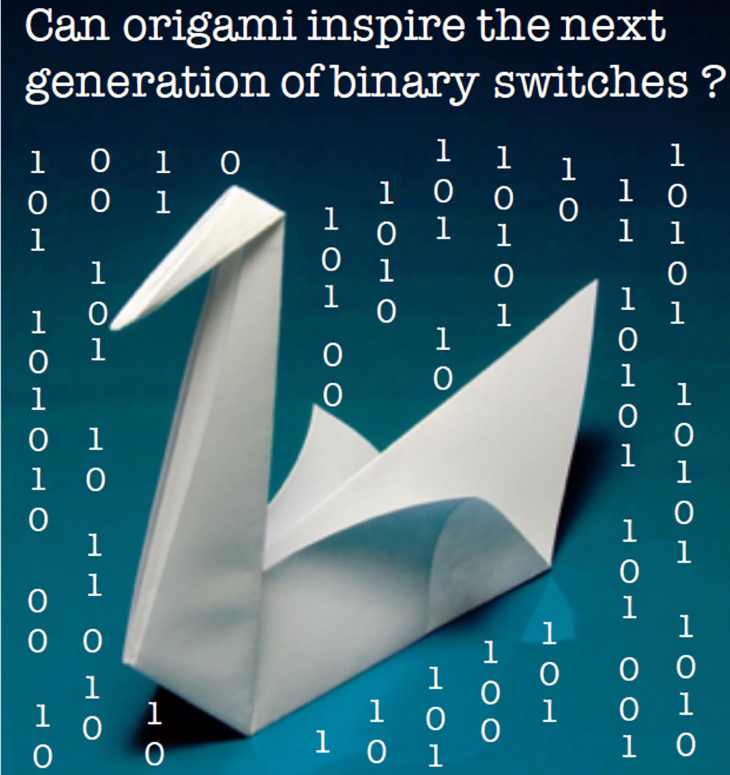 Origami-Inspired Binary Switches