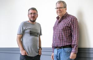 Alain Ulazia and Gabriel Ibarra, members of the EOLO research group.