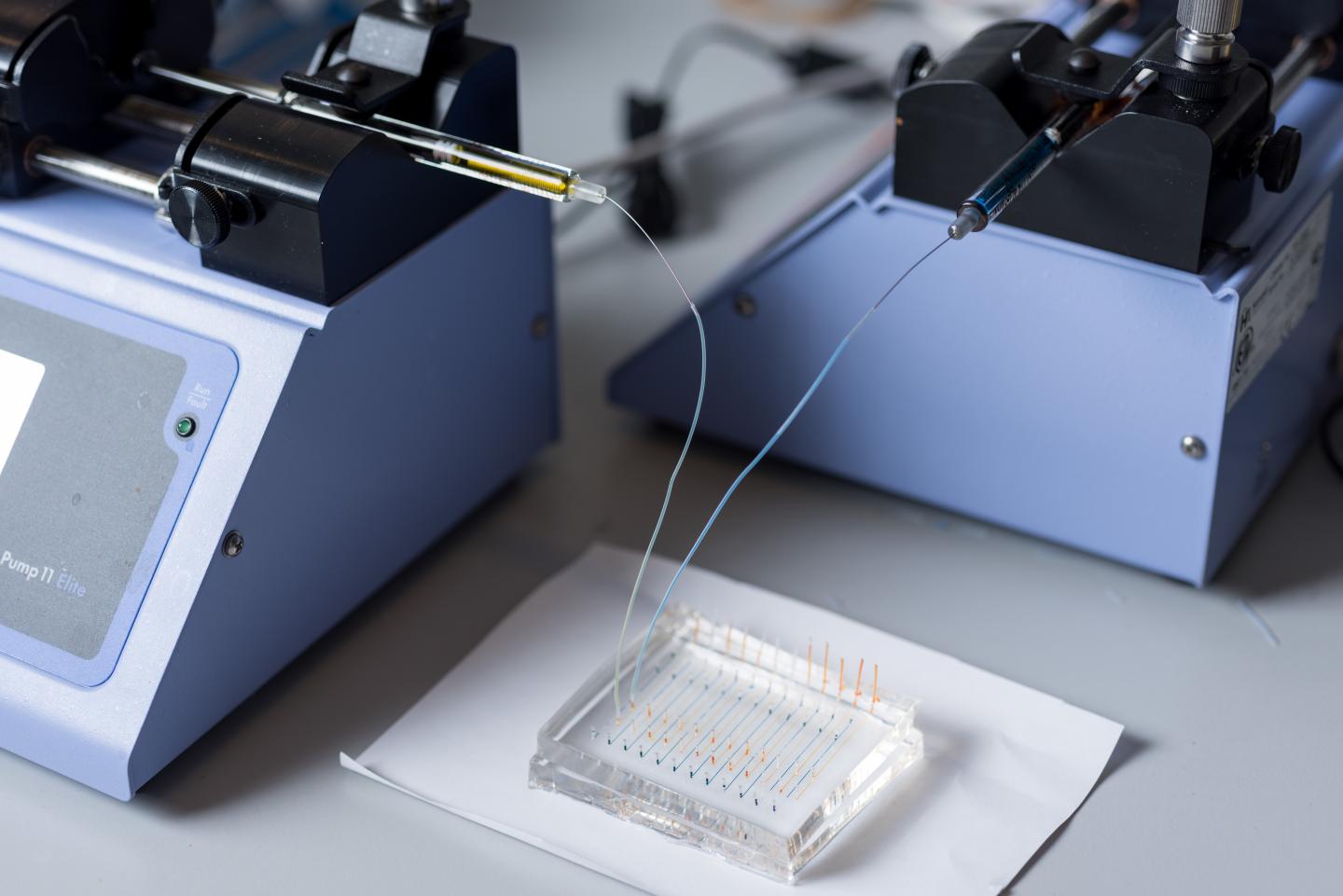 Microfluidic Chip for Nanoparticle Fabrication