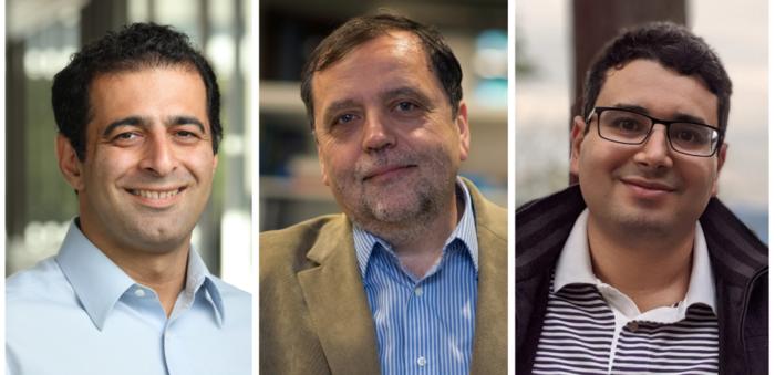 UVA School of Data Science professors Heman Shakeri, Boris Kovatchev, and Anas El Fathi are co-leads of the clinical trial testing an AI-powered device designed to improve automated insulin delivery.