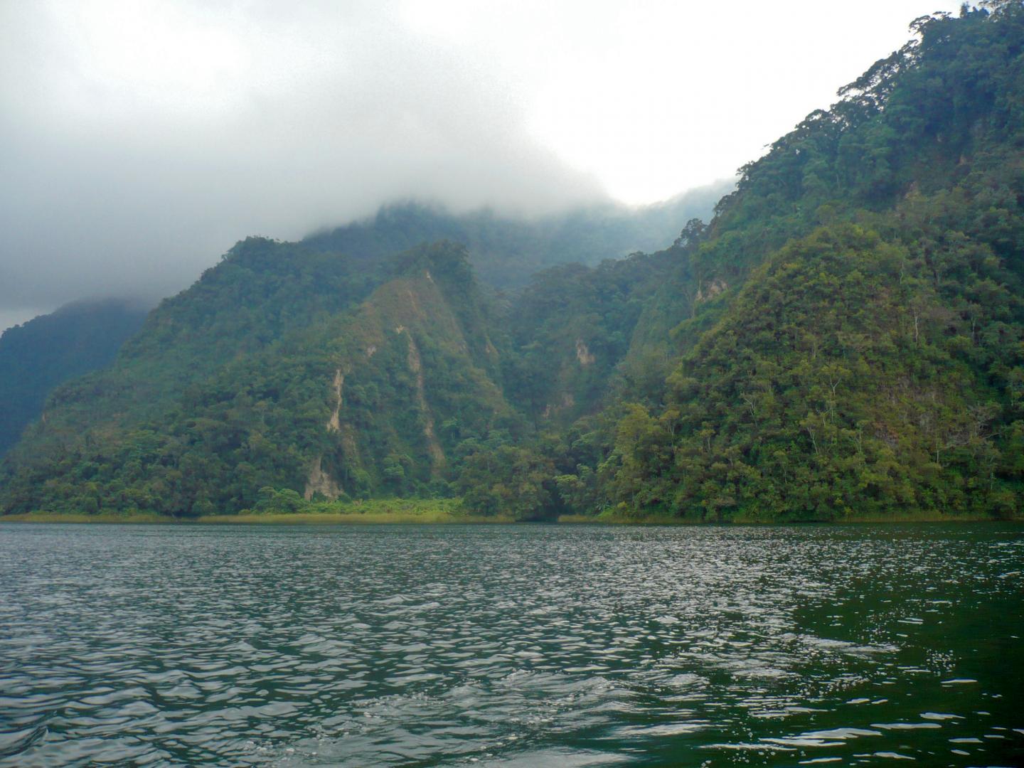 Crater Lake in Tanzania