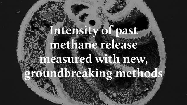 Intensity of past Methane Release Measured with New, Groundbreaking Methods