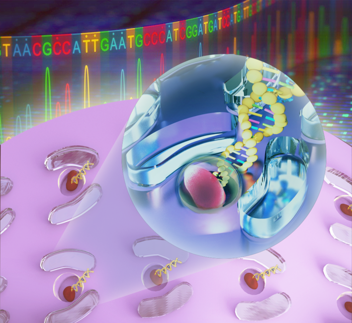 The Addressable Dynamic Droplet Array (aDDA) in which all the sample preparation steps can be performed