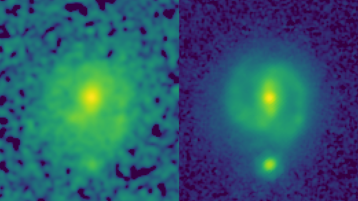 Comparison of Hubble versus JWST