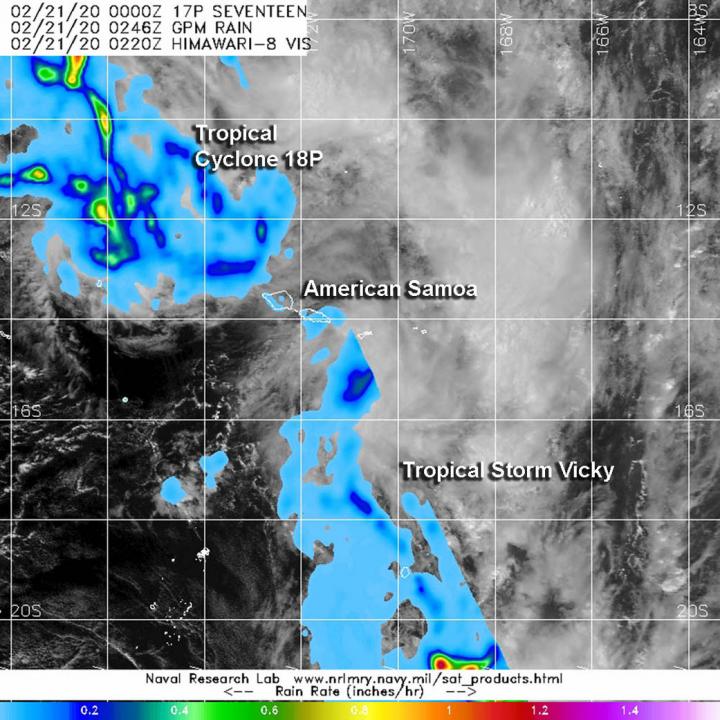 GPM image of Vicky