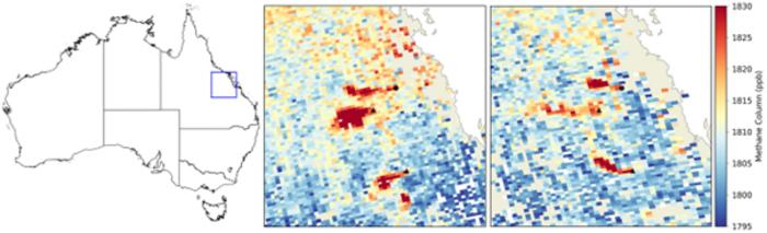 TROPOMI - methane Australia [IMAGE] | EurekAlert! Science News Releases
