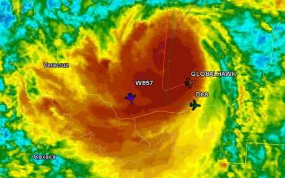 GRIP Flights Through Hurricane Karl