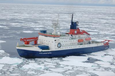 Polarstern In Sea Ice