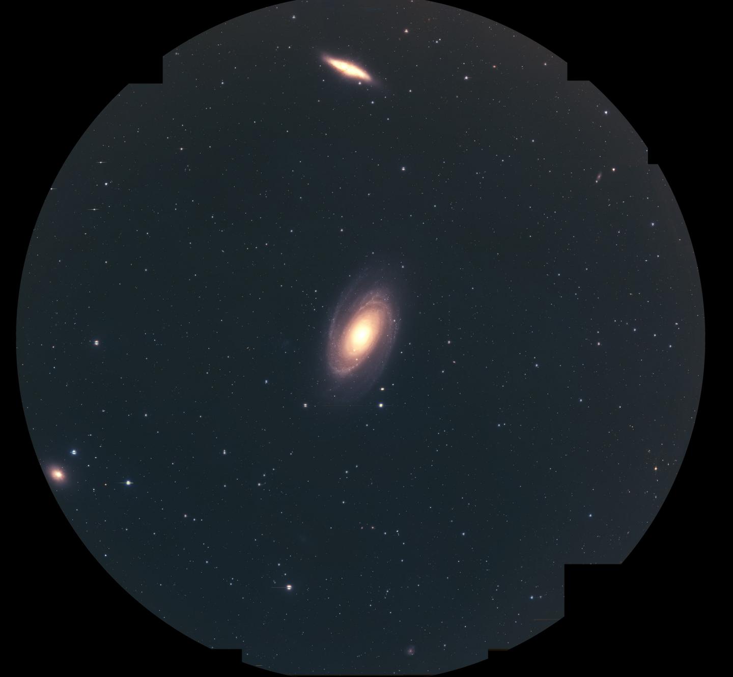 M81, M82, and NGC 3077