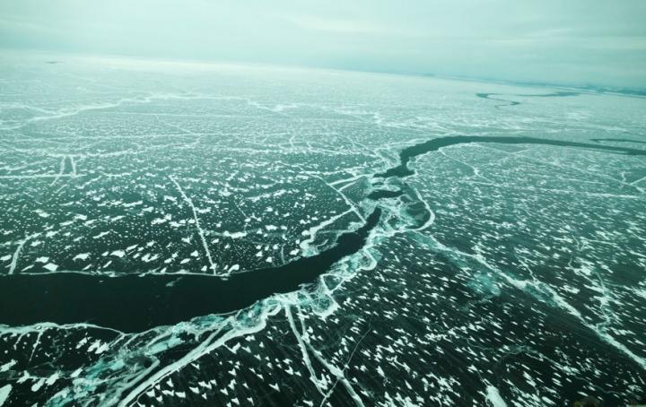 Lake Superior Ice Bridge