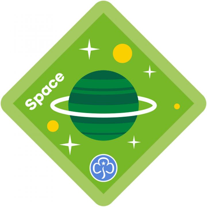 New Girlguiding Space Badge