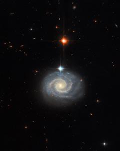 Hubble Sights a Galaxy with ‘Forbidden’ Light