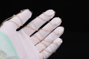 The pumps integrated into a glove