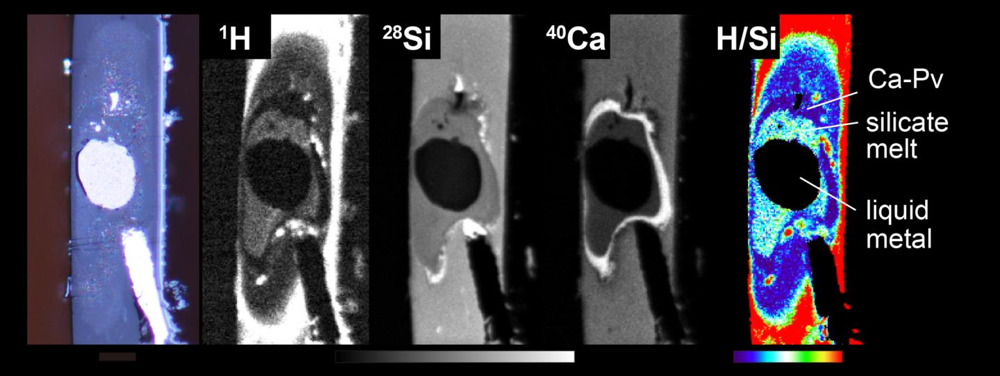 Sample from high-pressure experiment