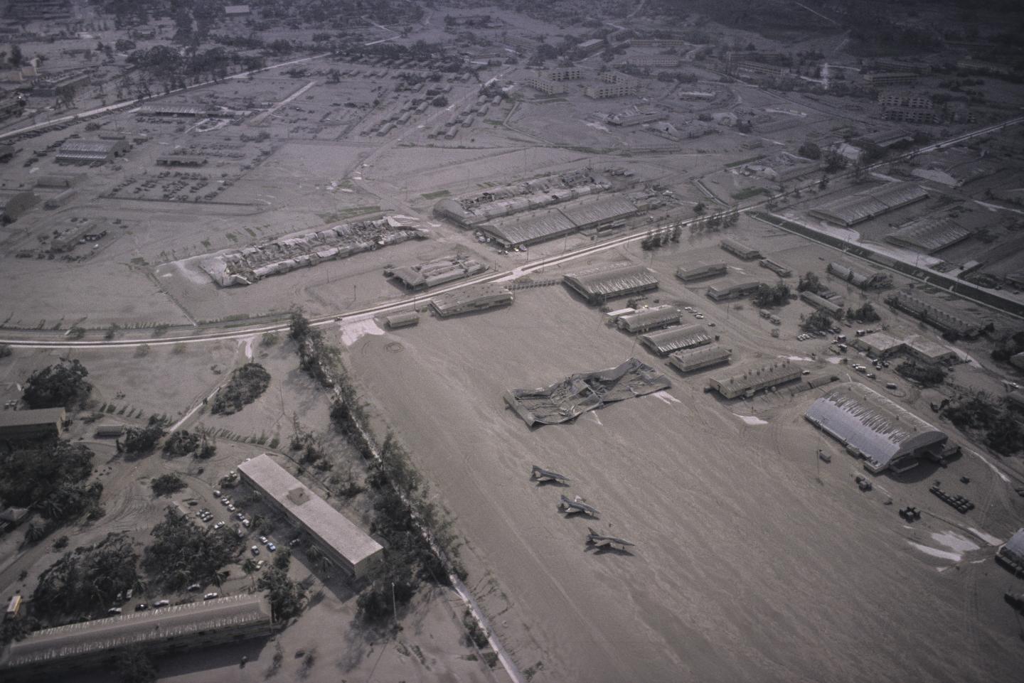 Mount Pinatubo Damage