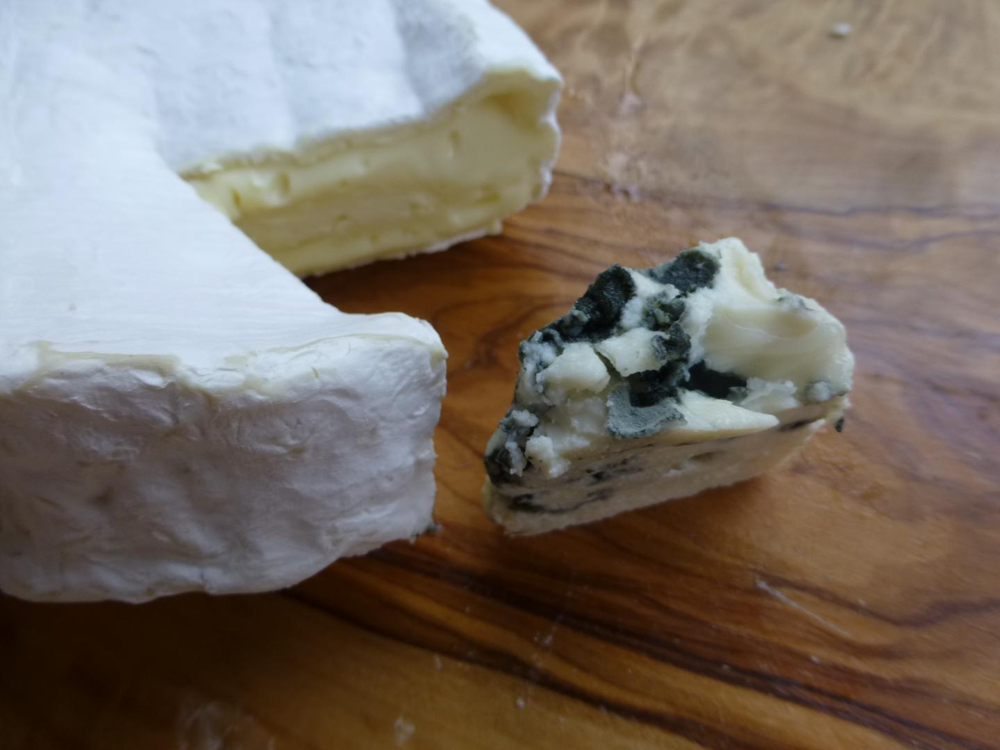 Roquefort and Camembert Cheeses