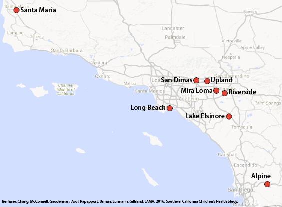 Eight Communities Studied