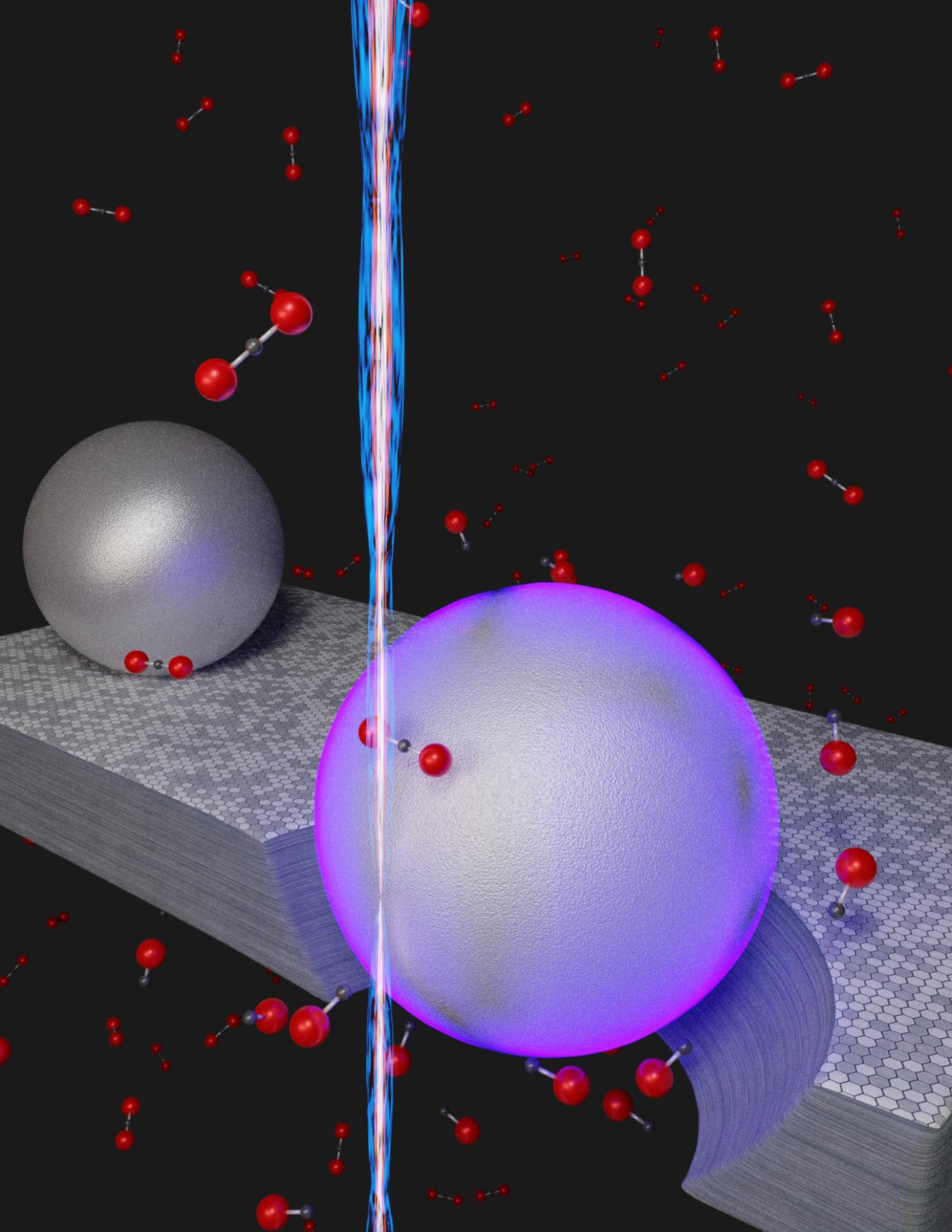 Removing Carbon Dioxide at Room Temperature with Nanomaterials