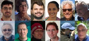 The team behind the paper on the mutation rate in whales