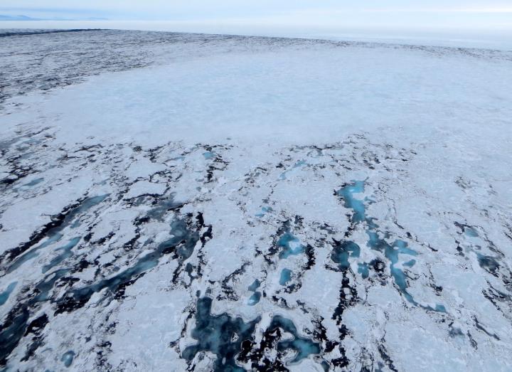 Meltwater Lakes in Antarctica