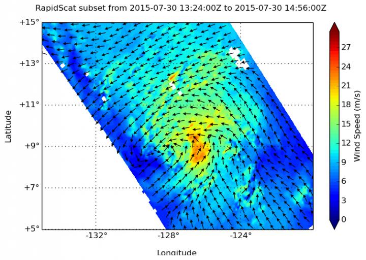 NASA Gathers Data as Guillermo Becomes the Eastern Pacific's Fifth Hurricane