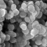 A Cluster of Silica Nanoparticles, Shown under a Scanning Electron Microscope
