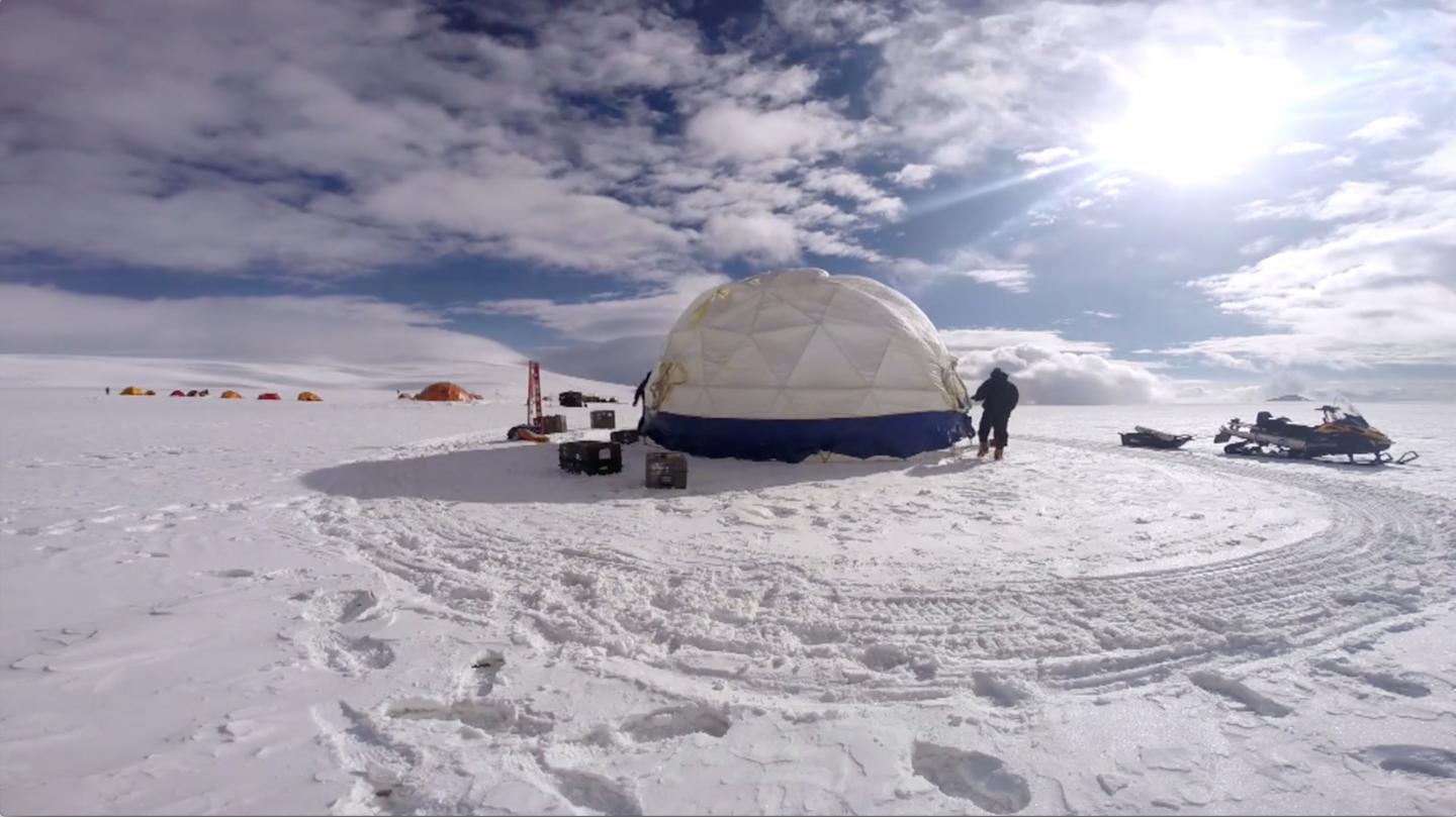Ohio State Paleoclimatology Expedition to Tibet, 2015 -- Camp