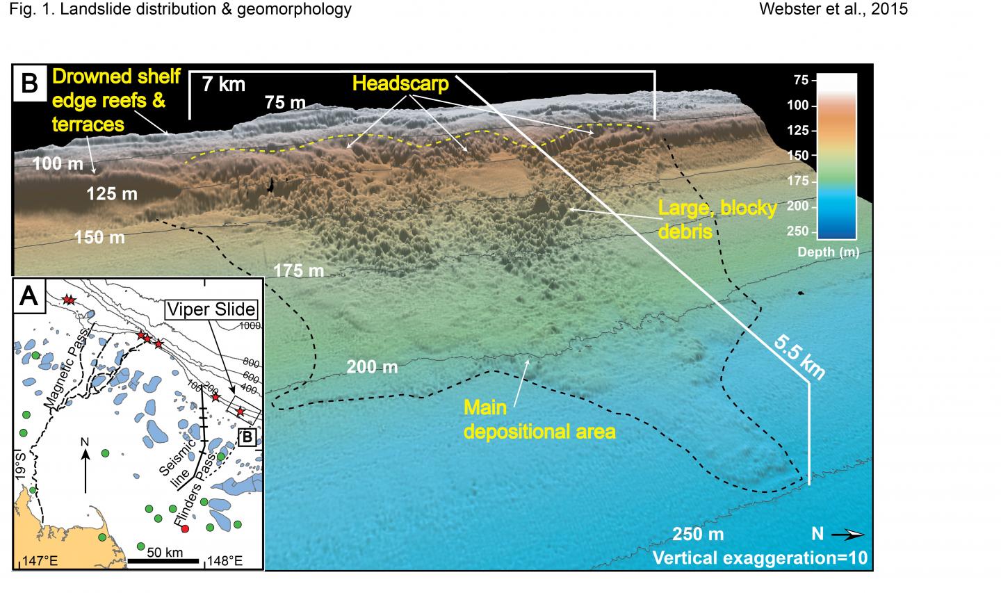 Submarine Landslide [IMAGE] EurekAlert! Science News Releases