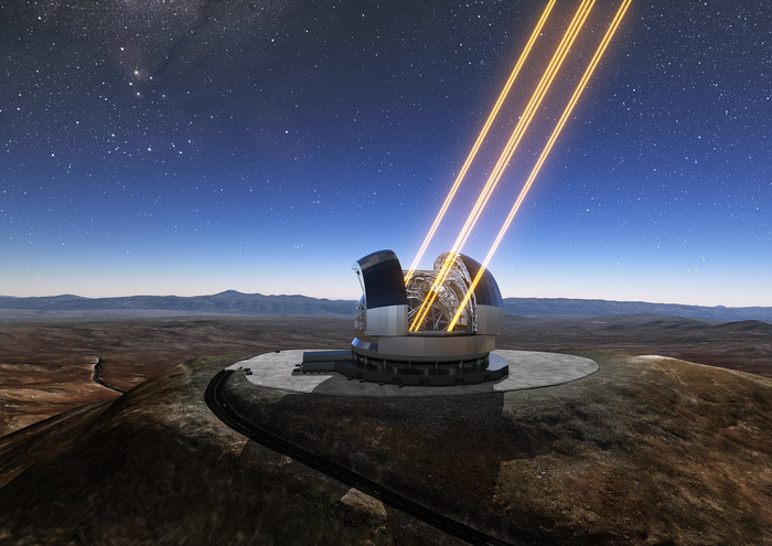 Artist's rendering - Extremely Large Telescope