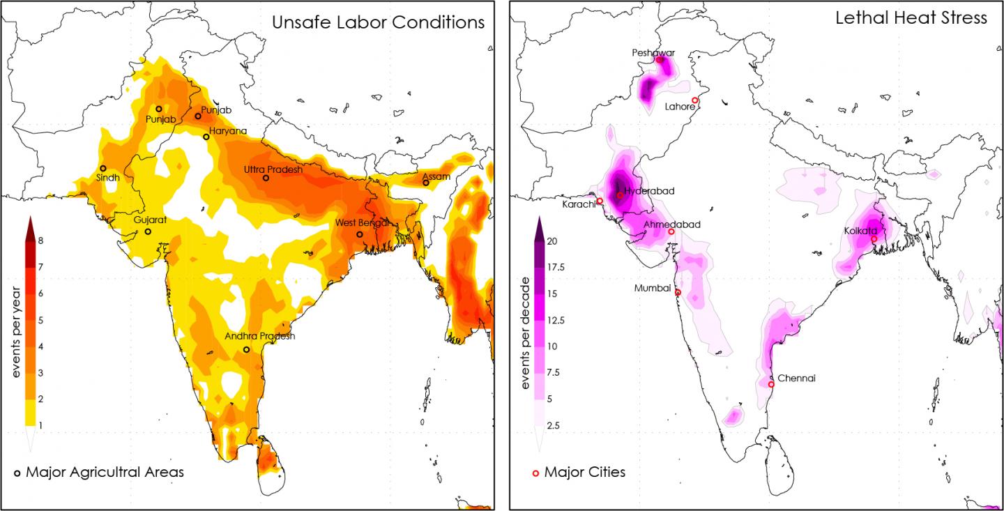 Labor heat comparison India