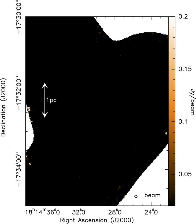 Animation of Gas Motions in SDC13