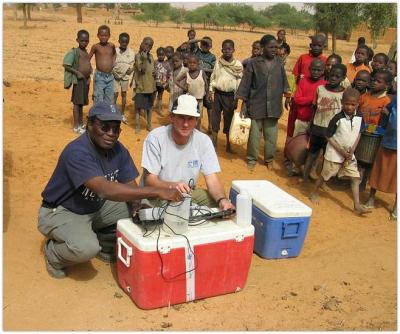 Braimah Apambire and Jim Thomas, Desert Research Institute