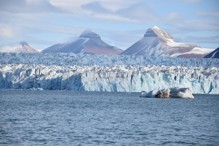 Landscape around Svalbard