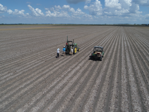 Conducting deep soil coring