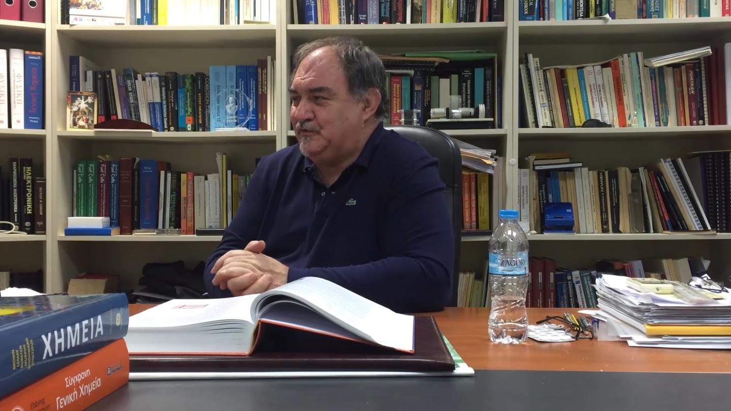 Co-author of the research Dr Panagiotis Tsiakaras
