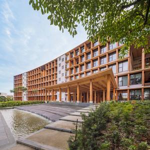 NTU Singapore's Gaia building