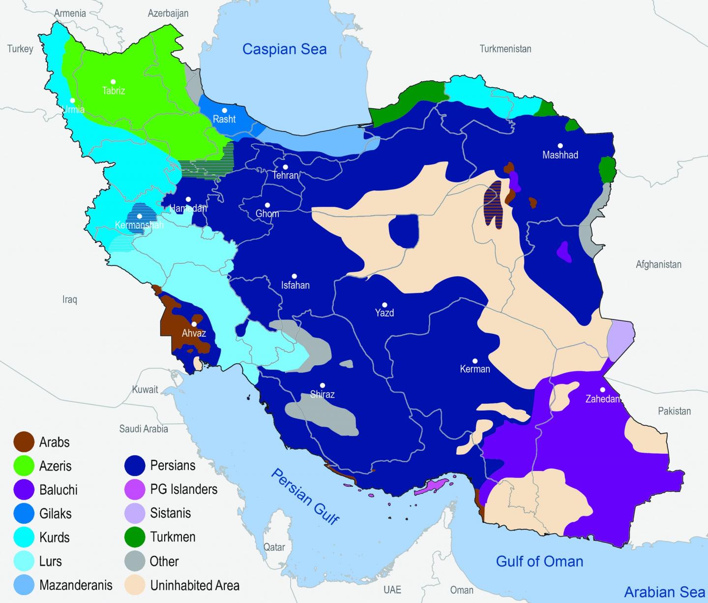 Ethnic Groups in Iran
