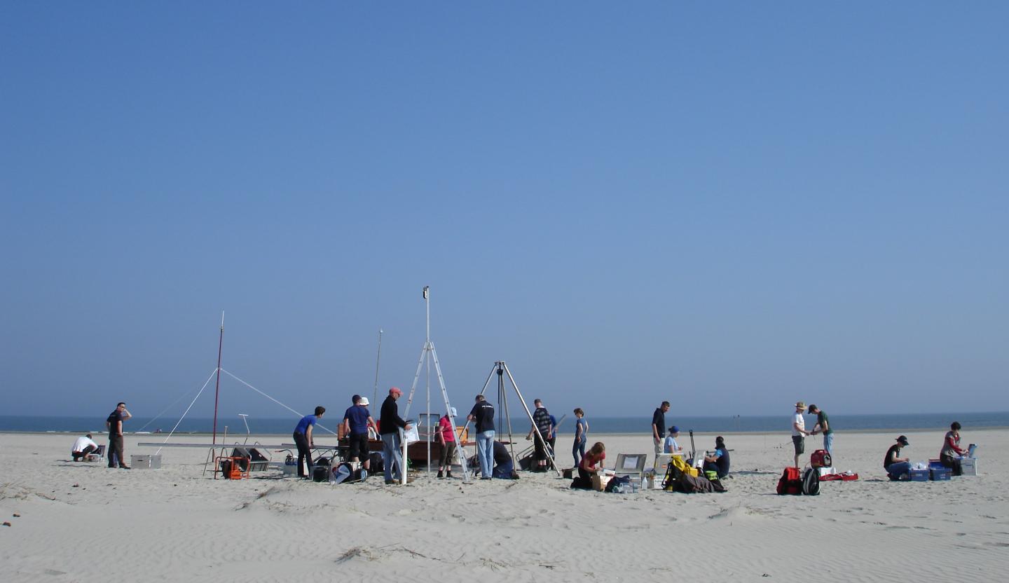 Research campaign on Spiekeroog