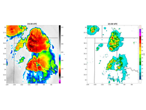 satellite brightness temperatures