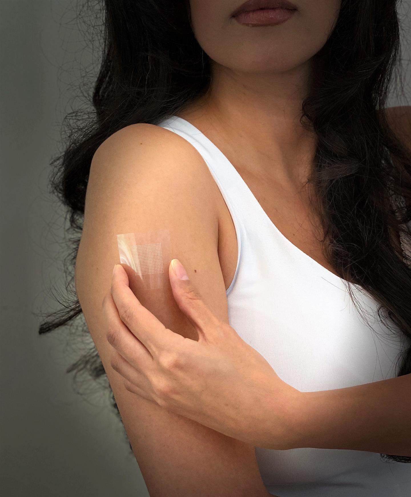 Skin patches to give vaccines - tests under way at Swansea University