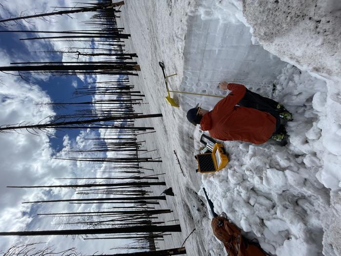 Snow pit measurements