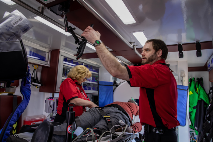 Mobile stroke unit