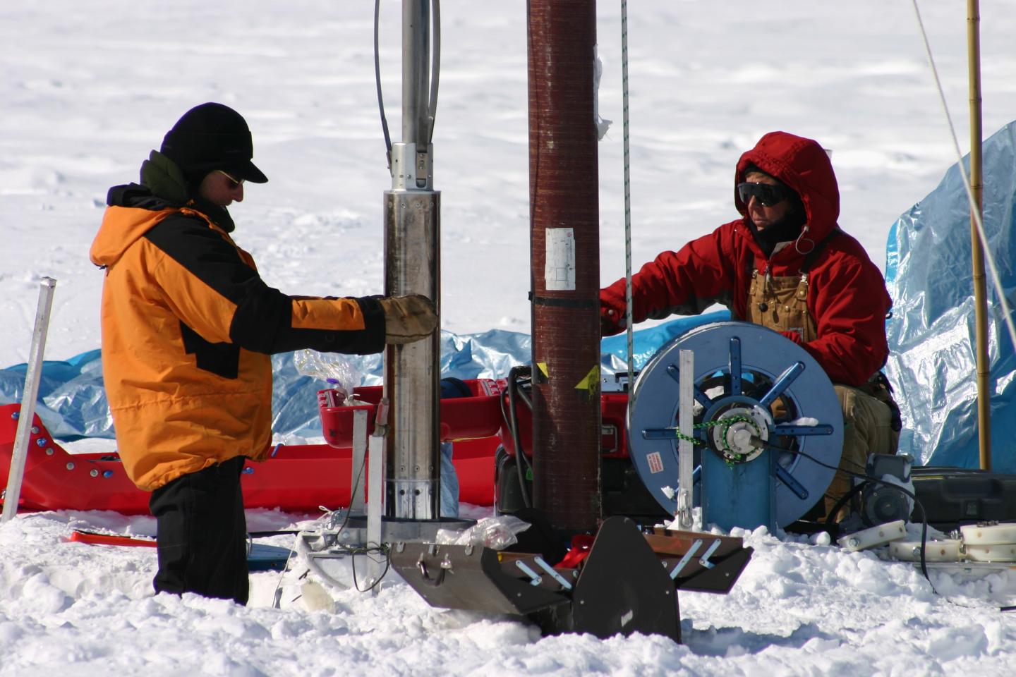 Drilling Ice Cores on the Greenland Ice Sheet