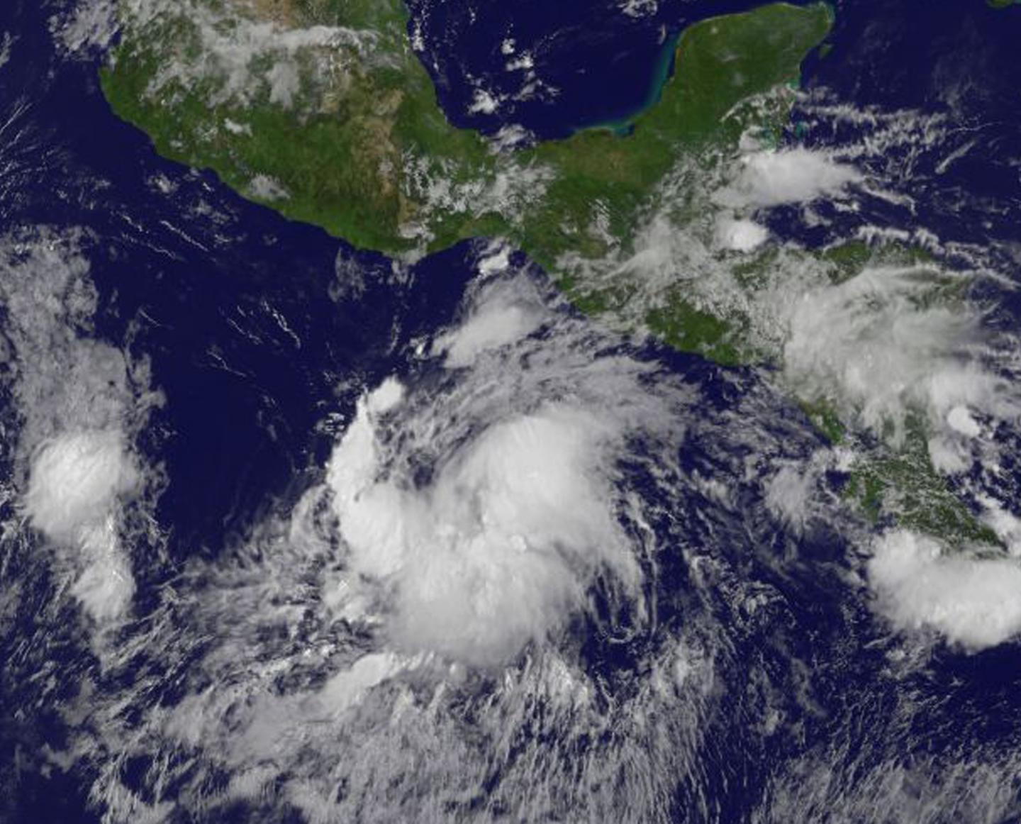 Satellite Image of TD 09E