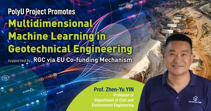 PolyU project promotes multidimensional machine learning in geotechnical engineering supported by RGC via EU Co-funding Mechanism