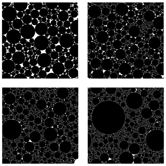 Particle packing efficiency